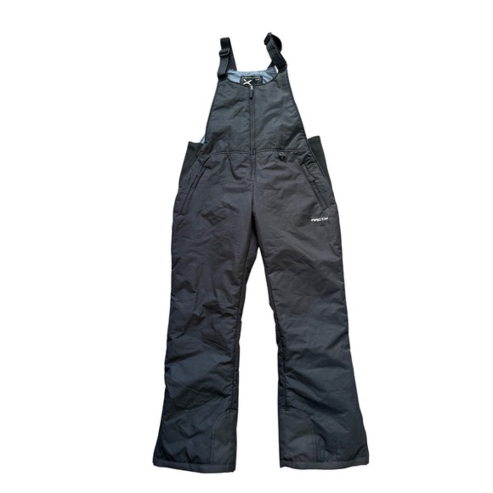 Arctix Womens Black Insulated Ski Snow Bib Overalls Pants Regular Fit XL